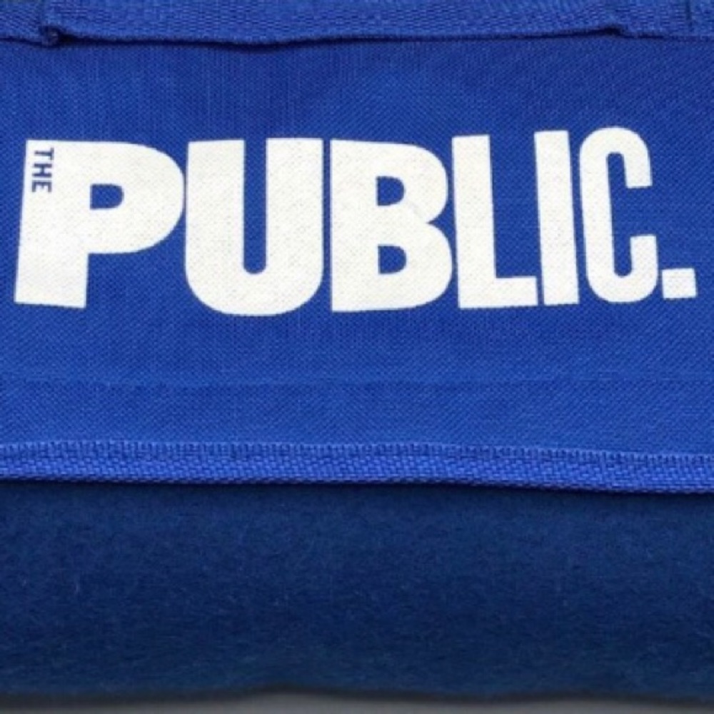 The Public Theatre Roll-Up Fleece Picnic Blanket